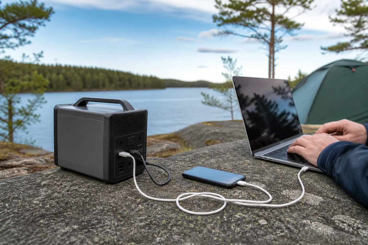 Praktisk jämförelse av powerstation med fokus på Batterikapacitet.